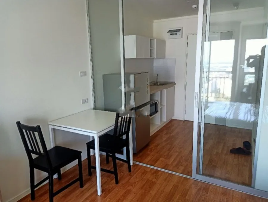For rent urgently!! Condo Lumpini Ville Phatthanakan-Srinakarin, beautiful view, fully furnished, don't miss it!!
