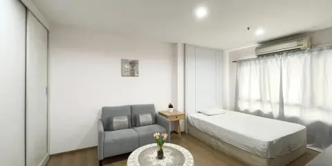 ปล่อยเช่า​ SYM Condo Viphavadee ห้องสตูดิโอ ชั้น 14 ตกแต่ง​น่าอยู่ Fully Furnished รีบมาจอง