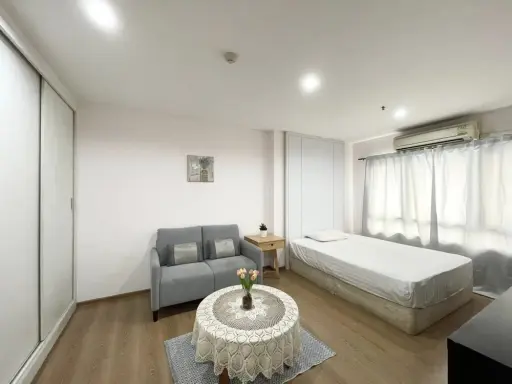 ปล่อยเช่า​ SYM Condo Viphavadee ห้องสตูดิโอ ชั้น 14 ตกแต่ง​น่าอยู่ Fully Furnished รีบมาจอง images