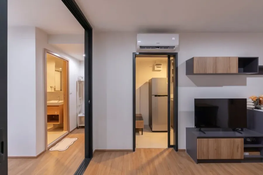 ขาย The Line Vibe ห้องสวย วิวสูง เฟอร์นิเจอร์และเครื่องใช้ไฟฟ้าครบ พร้อมเข้าอยู่