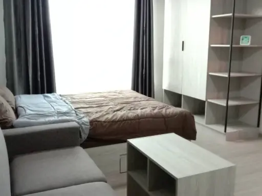For rent D Condo Campus Kamphaeng Saen, cool breeze do not miss !!