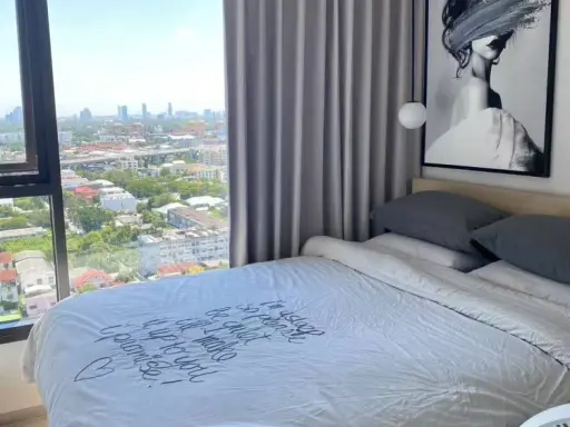 ขาย Life Sukhumvit 62 1 ห้องนอน 1 ห้องน้ำ เฟอร์นิเจอร์ครบครัน วิวสวย ไม่บล็อค จองเลย images