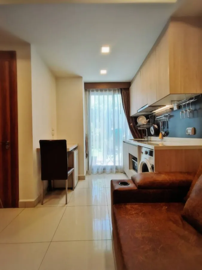 Condo for sale Arcadia Beach Resort (South Pattaya), garden view, fully furnished, complete electrical appliances, do not wait!!