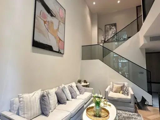 For sale: The Reserve Sukhumvit 61, 2-bedroom Duplex, Pool Access style, resort-like atmosphere, don't miss it.