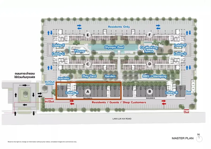 Selling down payment New Cross Khu Khot Station, 7th floor, garden view. Hurry and reserve it as an owner. Urgent.