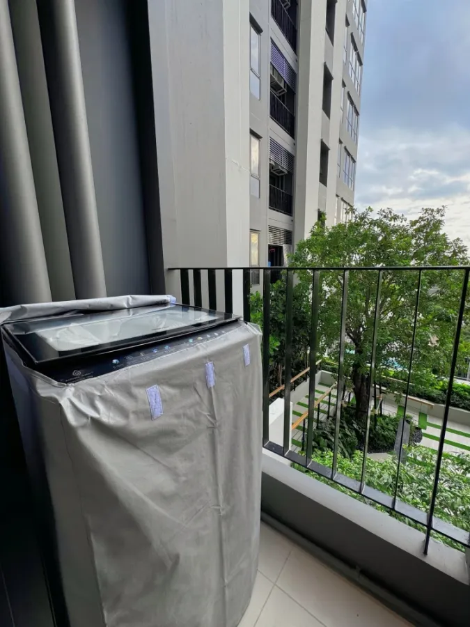 For rent: XIM Suksawat - Rama 3 Studio room, decorated in a minimalist style, with a river view. Reserve now!