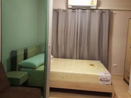 New room, ready to move in immediately Fully furnished and electrical appliances Plum Condo Chaengwattana Station Phase 1