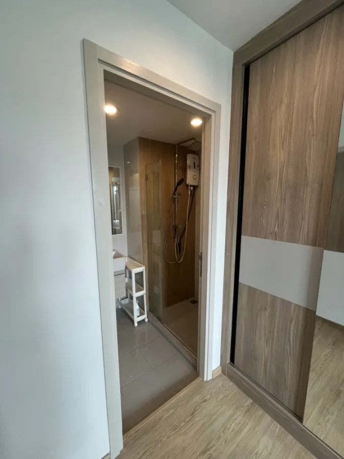 For sale, for rent!! Condo The Excel Hideaway Sukhumvit 50, 3rd floor, Building D, complete furniture and appliances, hurry!!