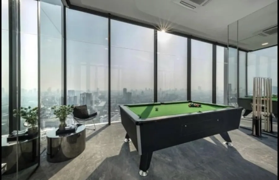 For rent!! Condo M Chatuchak, 29th floor, Building A, brand new room. fully furnished Ready to move in, book now!!