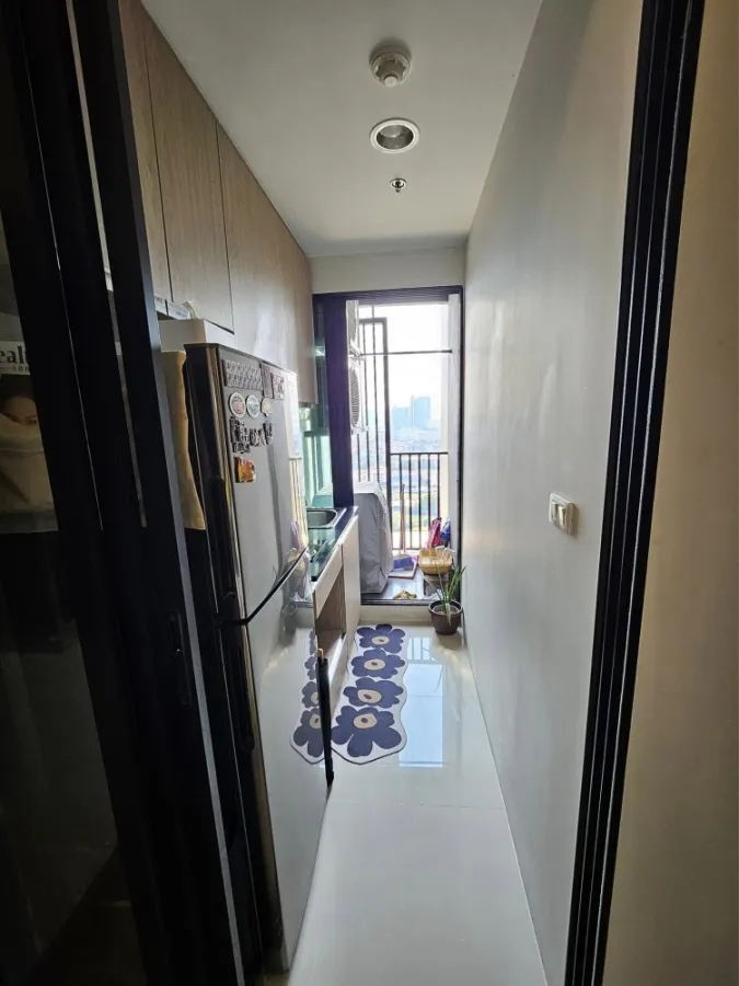 Condo for sale, Niche Mono Sukhumvit-Bearing, partitioned room, three-headed elephant view, great location, reserve first, stay first.