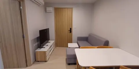ปล่อยเช่าด่วนๆ Nue Connex Condo Don Mueang ห้องพร้อมอยู่ เฟอร์ เครื่องใช้ไฟฟ้าครบ ลากกระเป๋าเข้าอยู่ได้เลย