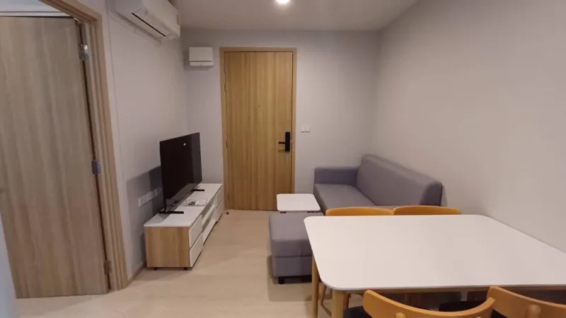 ปล่อยเช่าด่วนๆ Nue Connex Condo Don Mueang ห้องพร้อมอยู่ เฟอร์ เครื่องใช้ไฟฟ้าครบ ลากกระเป๋าเข้าอยู่ได้เลย