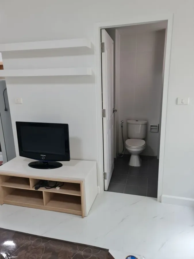 ให้เช่า คอนโด My condo สุขุมวิท 52 ห้อง STUDIO ตกแต่งเฟอร์นิเจอร์ครบครัน มาแต่ตัวเข้าอยู่ได้เลยจ้า