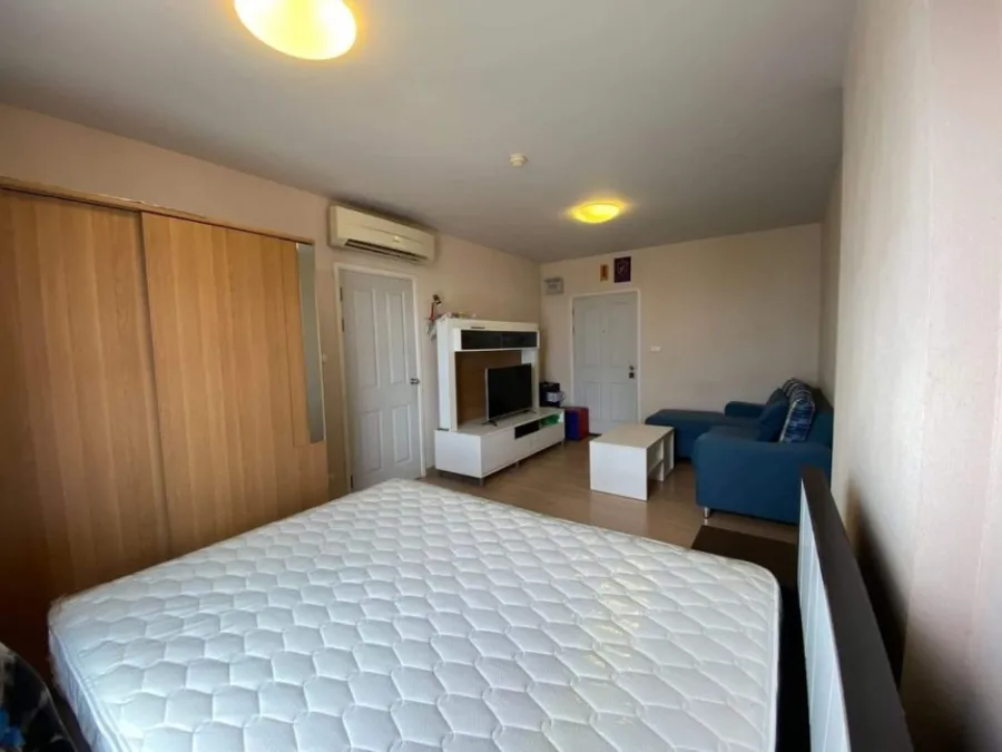 Sell or rent Plum Condo Nawamin, 1 bedroom, 1 bathroom, fully furnished, good location, hurry up, don't miss it.