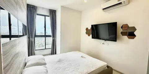 ขาย ให้เช่า Ideo Mobi Sukhumvit Eastgate ชั้น 27 ห้องแต่งครบ พร้อมอยู่ จองเลย ห้ามพลาด
