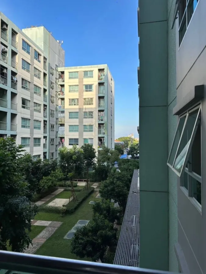 For rent Lumpini Ville On Nut 46, separated rooms, ready to move in, fully furnished, good price, book now.
