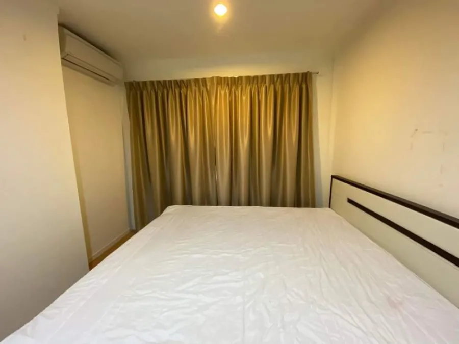 Sell / rent Lumpini Ville Prachachuen-Phongphet 2, white room, contrasting with the most beautiful wooden floor, get a city view, hurry to reserve