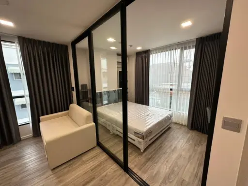 ให้เช่า KAVE Condo Salaya ห้องพร้อมอยู่ เฟอร์ เครื่องใช้ไฟฟ้าครบครัน ต้องรีบย้ายมาจองเลย
