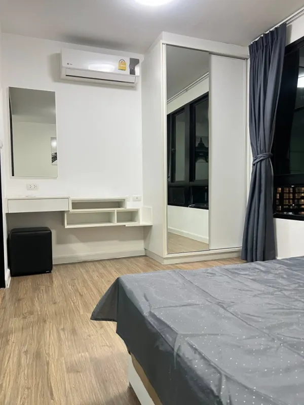 ให้เช่า Icondo Salaya 2 ห้องชั้น 8 มาพร้อมเฟอร์นิเจอร์และเครื่องใช้ไฟฟ้าครบครัน พลาดแล้วจะเสียใจ