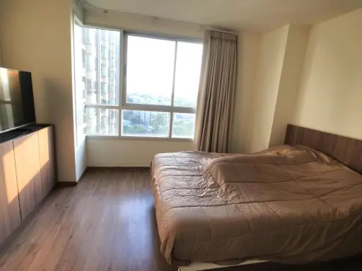 For rent!! Condo U Delight @ Huamark Station, 11th floor, pool view, beautiful room, ready to move in. Don't miss it!! images