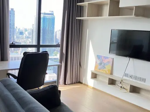 ให้เช่า Ashton Chula-Silom ชั้นสูง วิวสวย ห้องตกแต่งเรียบง่าย เตียงใหญ่นอนสบาย ห้ามพลาด images