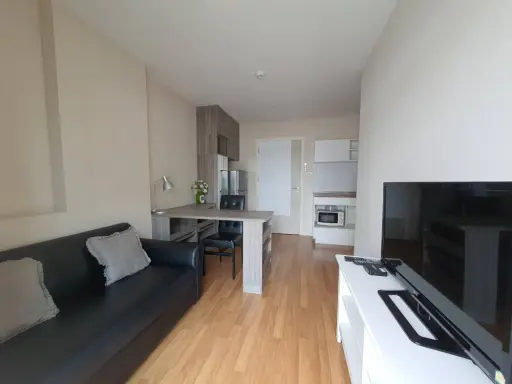 For rent!! Condo Lumpini Place Bangna Km.3, 7th floor, Building B, beautiful room, fully furnished, ready to move in immediately, don't miss it!!