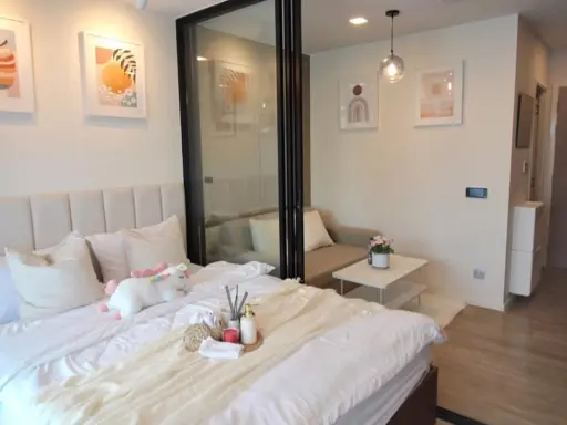 ให้เช่า เคฟ ทาวน์ ชิฟท์ ตึก A ชั้น 6 ห้องกั้น ตกแต่งครบครัน สวย น่าอยู่ สนใจรีบจองเลย อย่ารอช้า