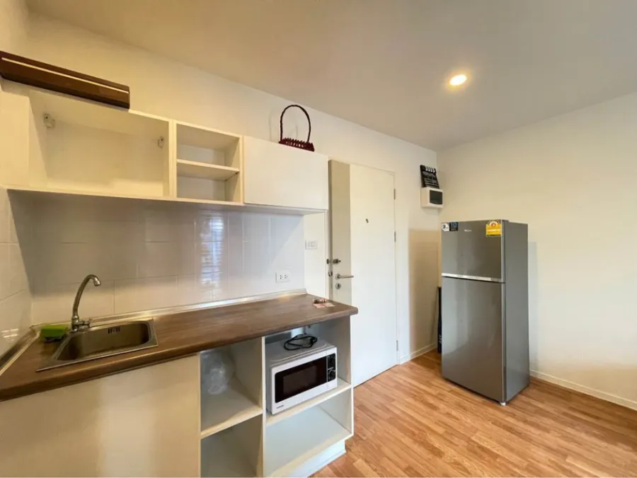 Condo for rent, Lumpini Ville Pranangklao-Riverview, 5th floor, river view, near BTS, reasonable price, don't miss it