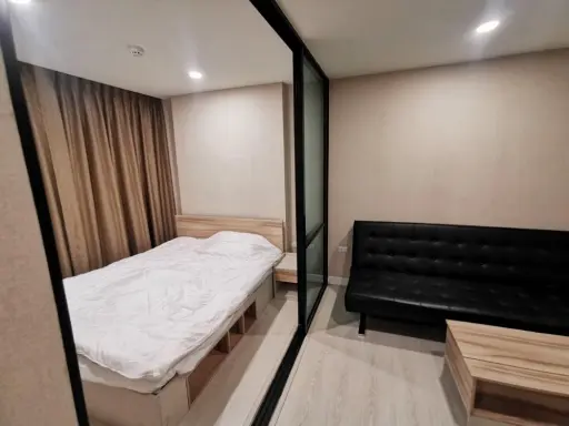 For rent The Cube Plus Minburi Nice room comes with furniture, complete electrical appliances. You can move in. Don't miss it. images