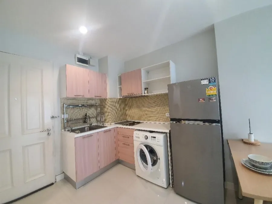 Condo for rent, The Mark Ratchada-Airport Link, east, ready to move in, fully furnished, central location