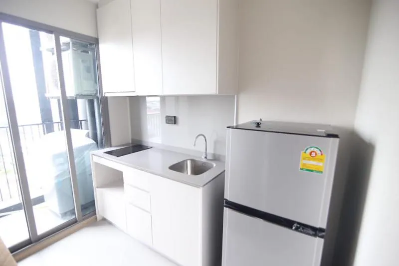 Condo Whizdom Ratchada-Thapra for rent, nice room, affordable price, fully furnished, electrical appliances ready, don't miss it.