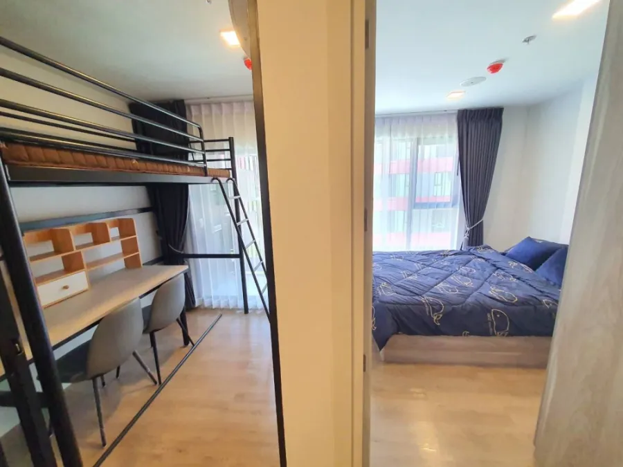 ให้เช่า Kave TU 1 Bed Plus ขนาด 34 ตรม. ห้องหัวมุม ได้วิว 2 ด้าน ตกแต่งพร้อมอยู่ สนใจรีบจองเลย