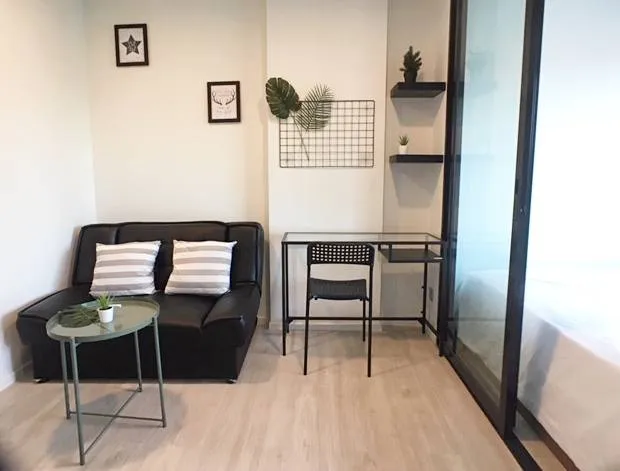 ให้เช่า Kave condo 1 นอน ตึก A เดินใกล้ๆ เข้า-ออกสะดวกมาก ตกแต่งเรียบหรู มีครบทุกอย่าง เฟอร์+เครื่อง