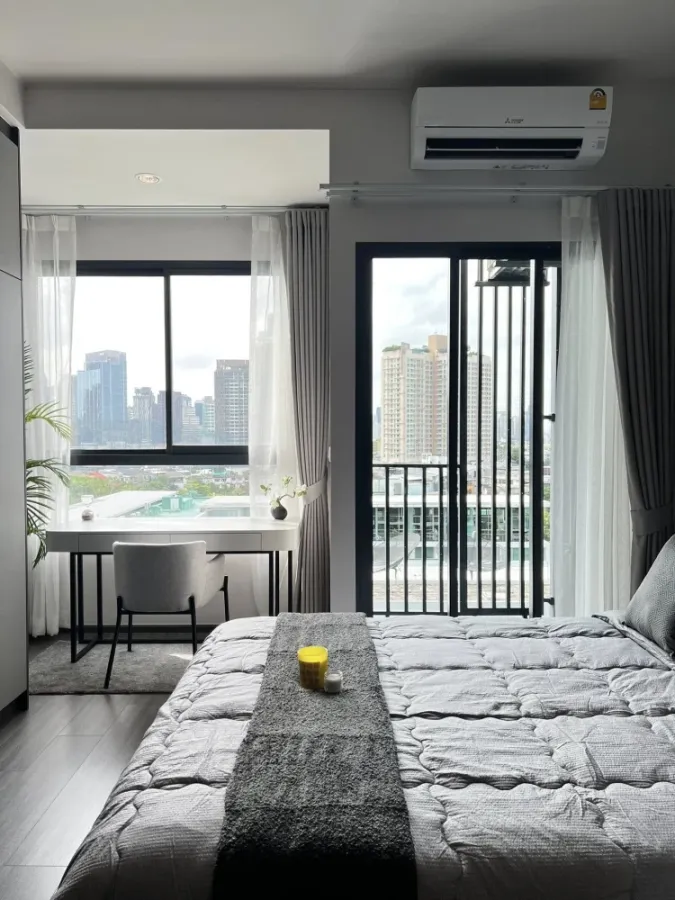 ให้เช่าด่วนๆ IdeO SUKHUMVIT RAMA 4 ห้องแต่งน่าอยู่ บิ้วอินท์อย่างดี ราคาอย่างโดน ไม่จองแล้วจะเสียดาย