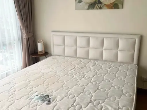 Condo for rent, The Tree Bang Pho Station, 15th floor, corner unit, no adjacent units, Chao Phraya River view, good ventilation, cool and comfortable. images