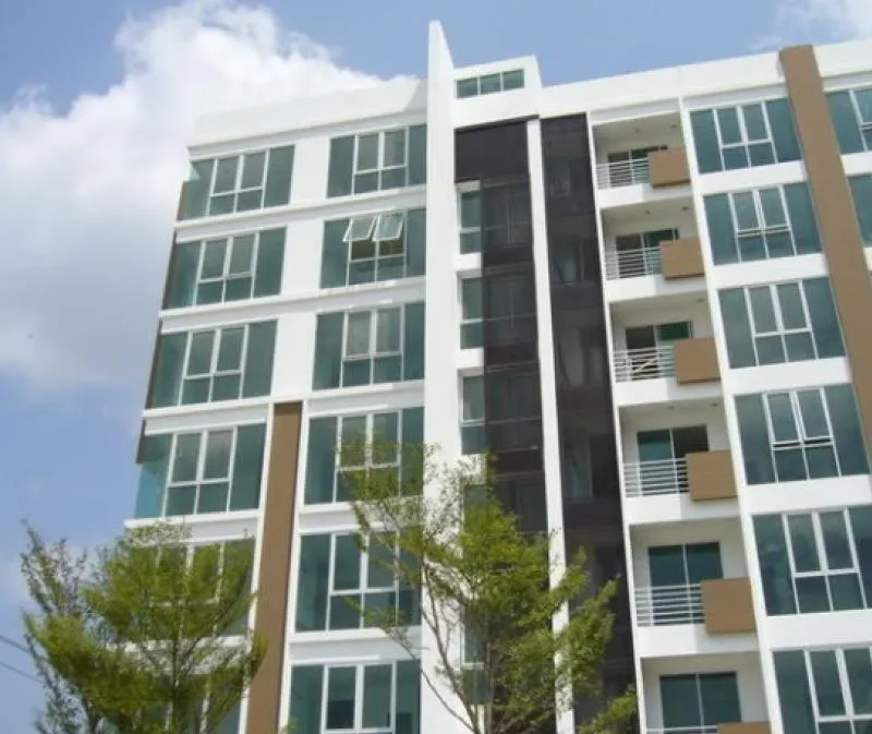 Quick sale! Condo The Spirit Condominium Srinakarin, corner room, 6th floor, swimming pool view, ready to move in !!