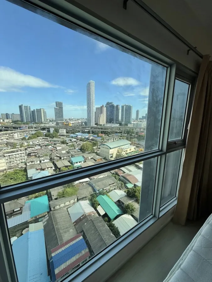 ให้เช่า Aspire Sukhumvit 48 ห้องน่าอยู่ เฟอร์นิเจอร์และเครื่องใช้ไฟฟ้าครบครัน เห็นวิวเมืองสวย ไม่บล็อค จองเลย