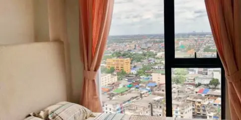 ให้เช่า เดอะ ไพรเวชี่ ท่าพระ อินเตอร์เชนจ์ ชั้นสูงวิวสวย ห้องพร้อมอยู่ สนใจหิ้วกระเป๋าเข้ามาเลยจ้า