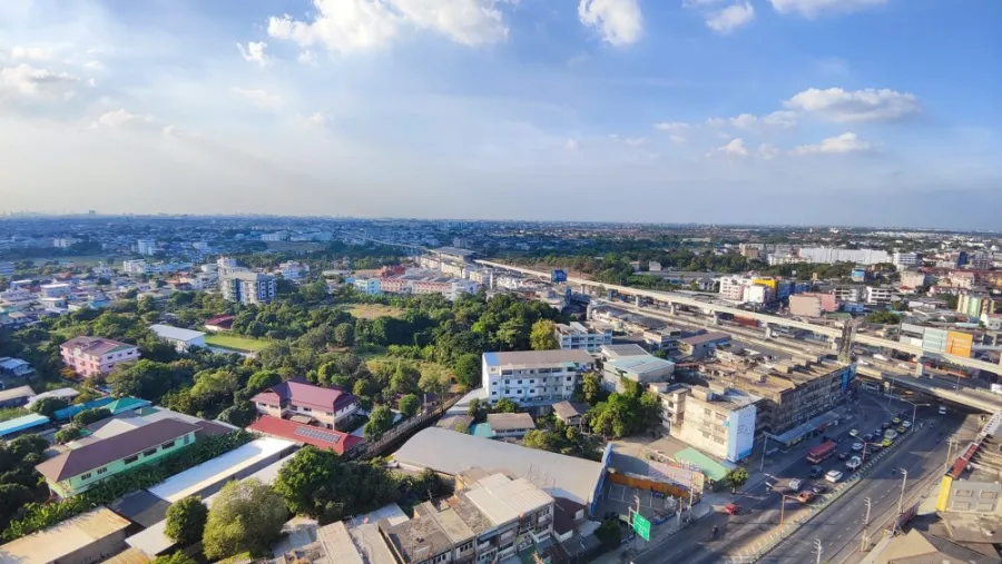 For sale คอนโด ลุมพินี คอนโดทาวน์ รามอินทรา – นวมินทร์ ชั้น 21 ได้วิวสูง ราคาจับต้องได้ รีบมาซื้อเลย