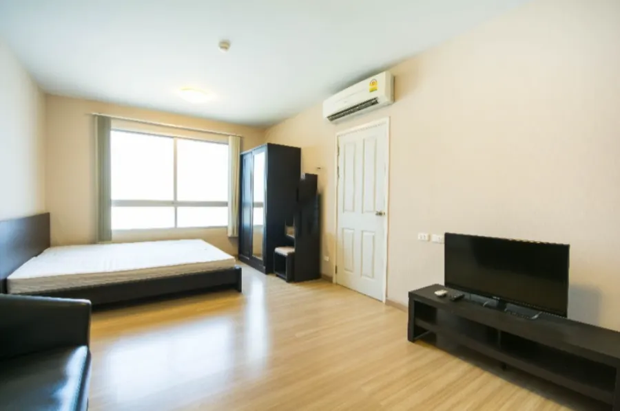 For rent, Plum Condo Nawamin, window facing northeast, good location, convenient transportation, book now!