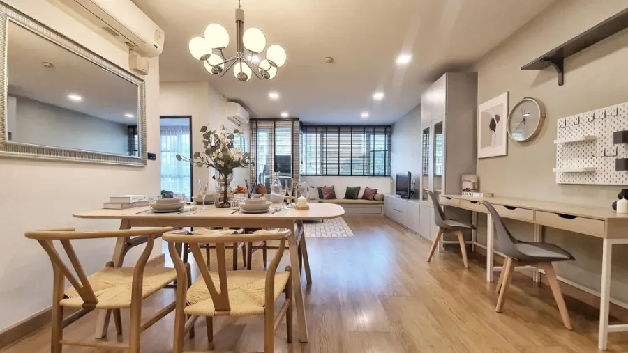 ให้เช่า คอนโด The Address Sukhumvit 42 ห้องน่าอยู่ ตกแต่งสุดน่ารัก เฟอร์ครบ เป็นสัดส่วน รีบจองเลย