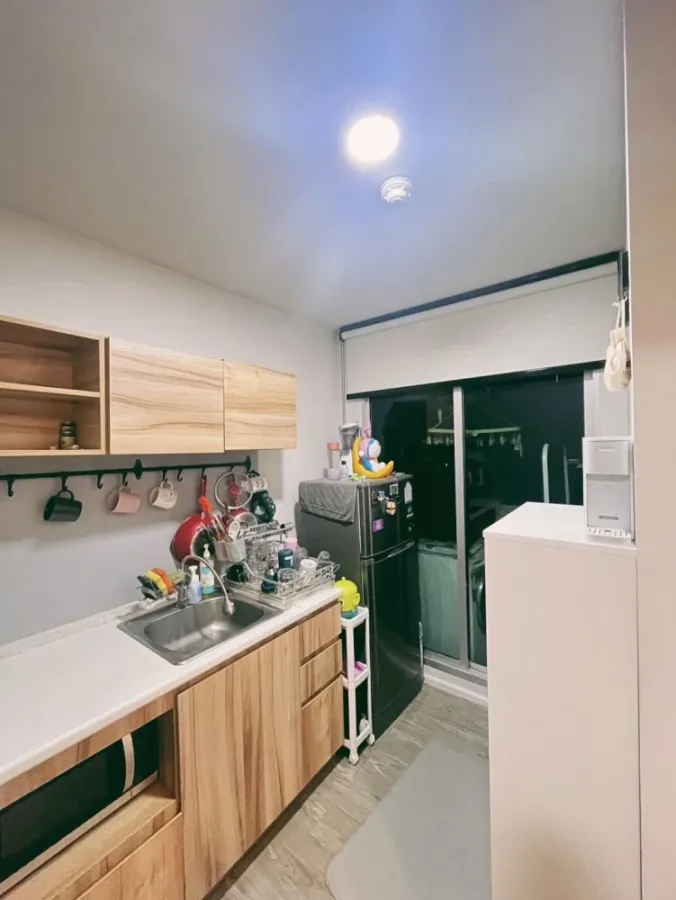 For sale: Happy Condo Don Mueang The Terminal, corner room, 6th floor, Building C, fully furnished. Can you not reserve it?