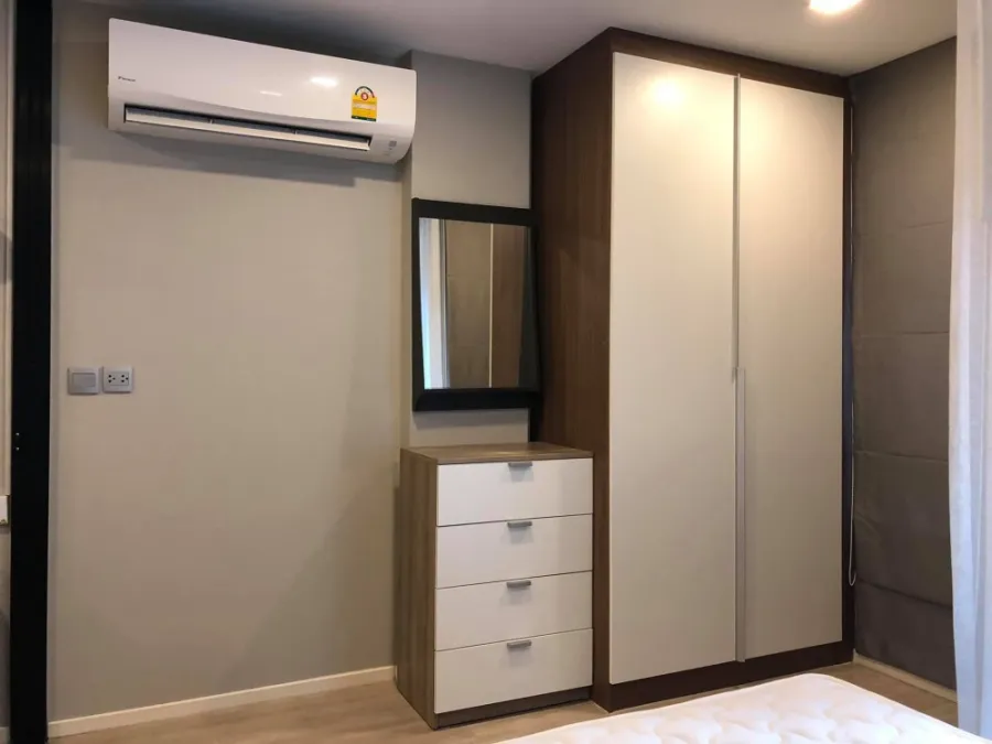 Condo for rent, Atmoz Ladprao 71, 1 bedroom, 1 bathroom, furniture is ready, built-in kitchen, don't miss it.
