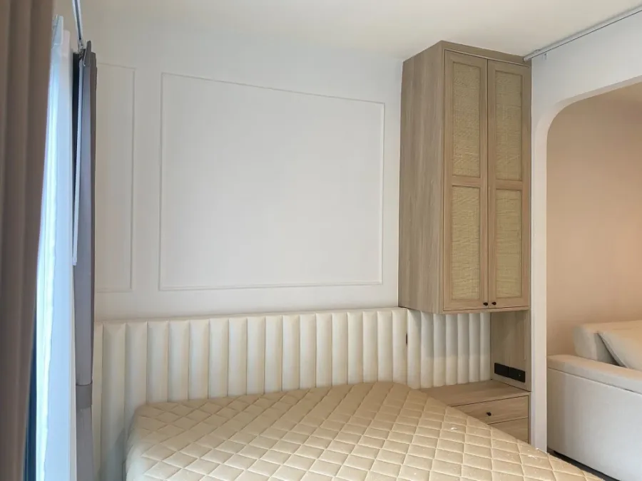 For sale/rent urgently A Space Mega Bangna, beautifully decorated room, well-built-in, you will regret it if you don't reserve.