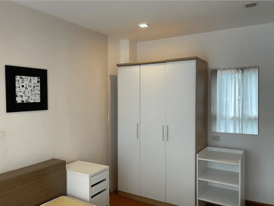 Urgent for rent !! Airlink Residence Romklao, near Suvarnabhumi Airport, convenient transportation, golden location, book now !!