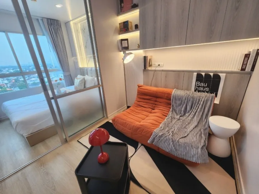 ขายลุมพินีพาร์ค นวมินทร์-ศรีบูรพา เฟอร์ครบแต่งสวยสไตล์ Modern Cozystyle ซื้อเลยจ้า