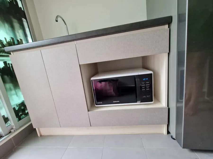 Condo for rent, The Niche ID Serithai, new room, pool view, ready to move in, don't miss it