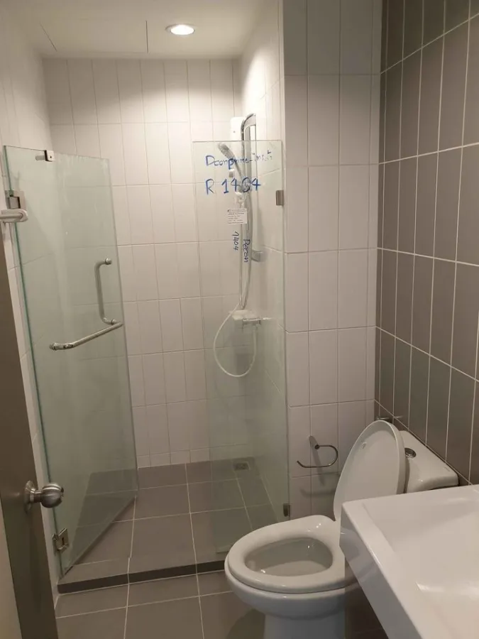 Condo for rent, Decon Prime Rattanathibet, nice, corner room with 2 balconies, two views, quiet, don't miss it