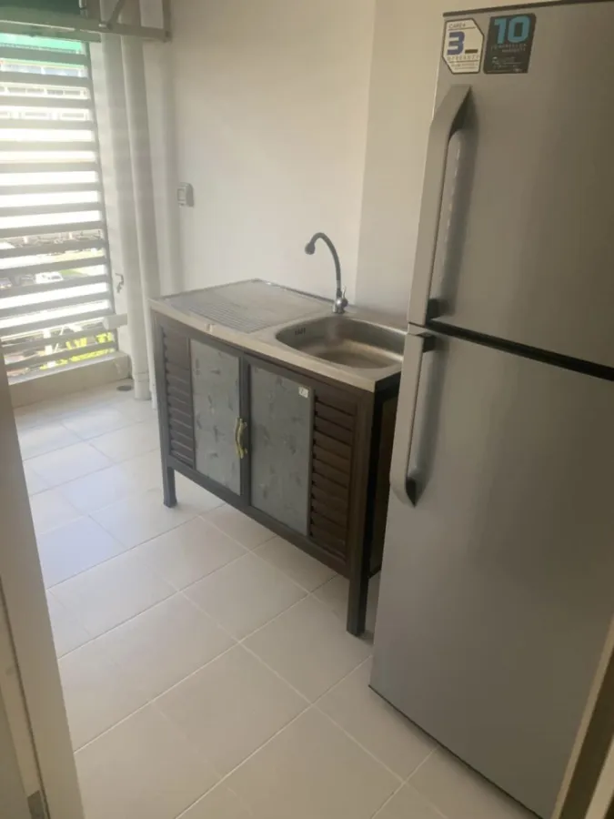 Selling Plum Condo Nawamin, Building A, 6th floor, room in brand new condition, nice to book now, don't miss it.