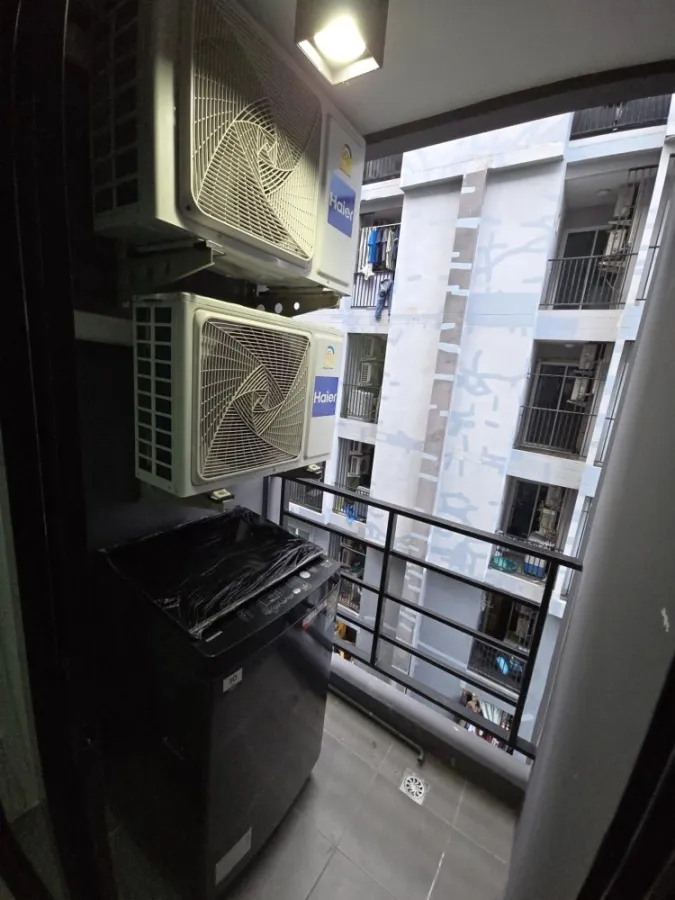 For rent: The Unite Condo On Nut-Pattanakarn, well-separated rooms, clearly divided zones, affordable price, hurry and book now.